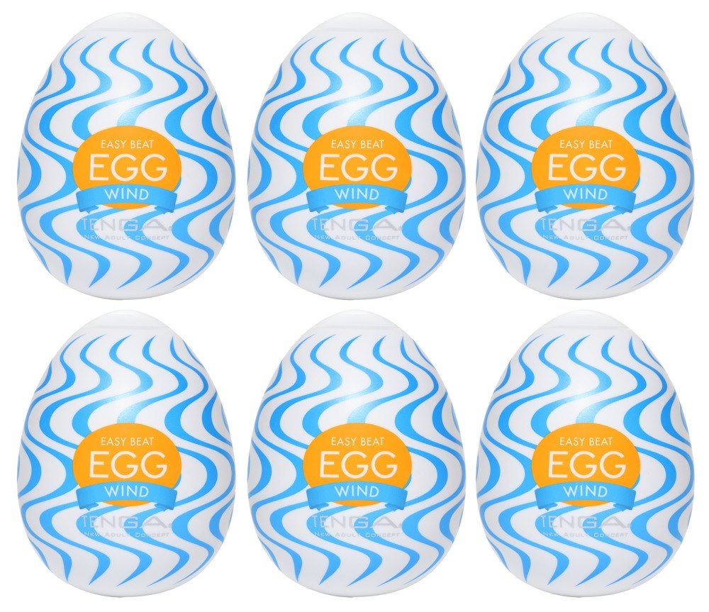 Tenga Egg Wind Pack of 6