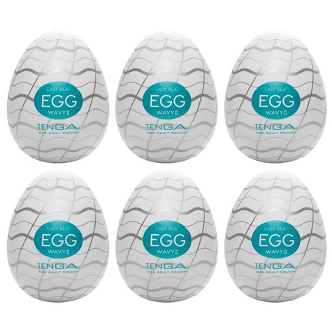 Tenga Egg Wavy II Pack of 6