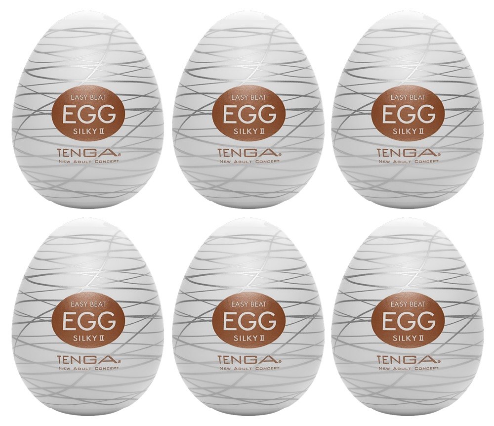 Masturbator Tenga Egg Silky II- 6szt.