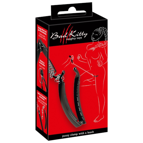 BK Pussy clamp with a leash