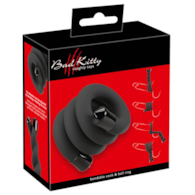 BK bendable cock & ball ring