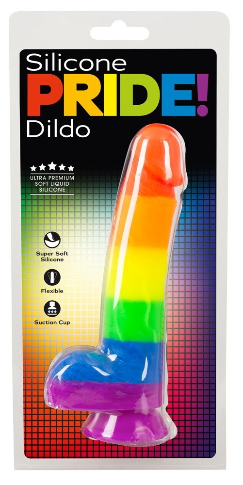 PRIDE! Silicone Dildo