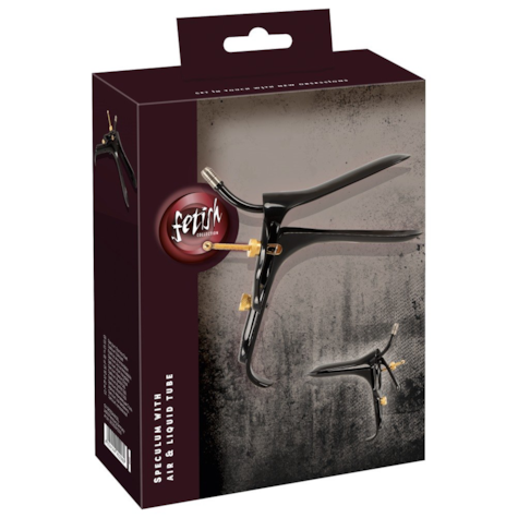 Speculum w Air&Liquid Tube Gol