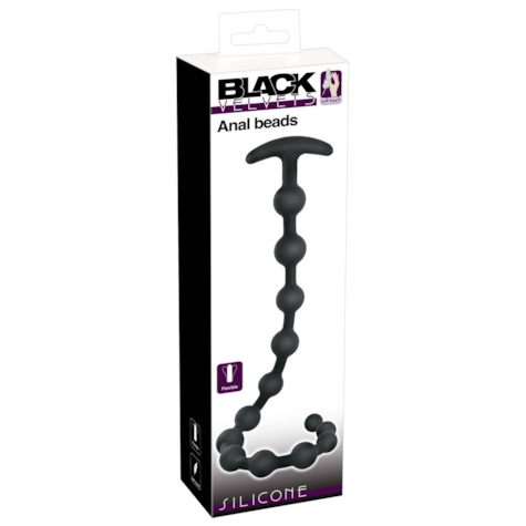 Black Velvets Anal Beads Silicon