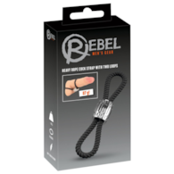 Rebel Heavy Rope Cock Strap 2L