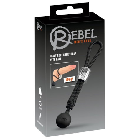 Rebel Heavy Rope Cock w Ball