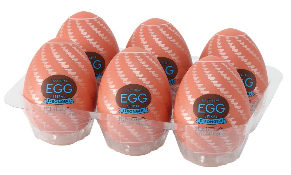 Tenga Egg Spiral Str. 6pcs