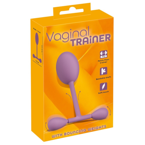 Vaginal trainer with bouncing