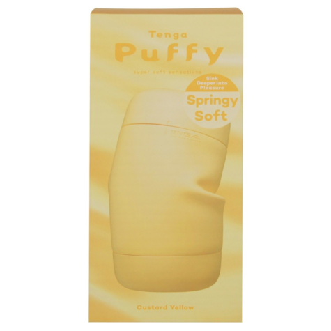 Tenga Puffy Custard Yellow