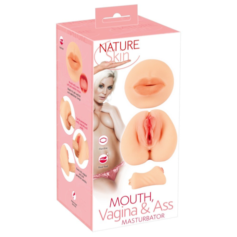 Nature Skin Mouth, Vagina, Ass