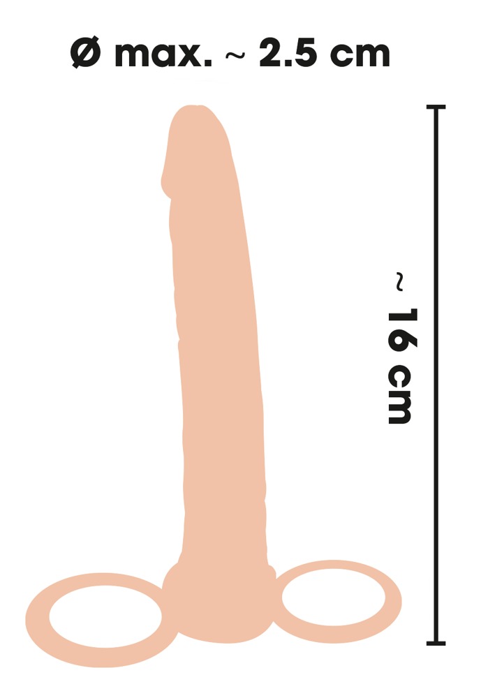 Dildo analne z pierścieniem Anal Special 16 cm — zdjęcie 5