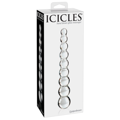Dildo szklane 22,5 cm Icicles No. 2