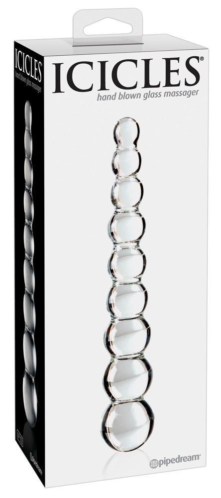 Dildo szklane 22,5 cm Icicles No. 2