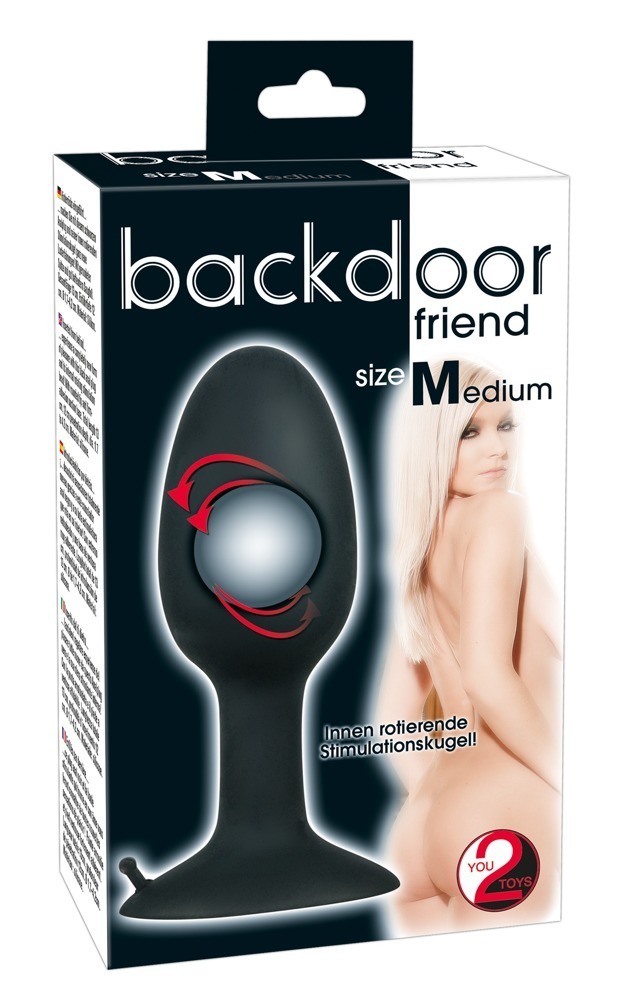 Korek analny silikonowy Backdoor Friend 10 cm