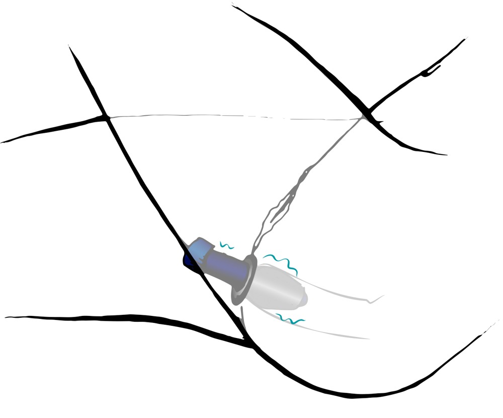 Korek analny silikonowy Lust Tunnel 10 cm — zdjęcie 6