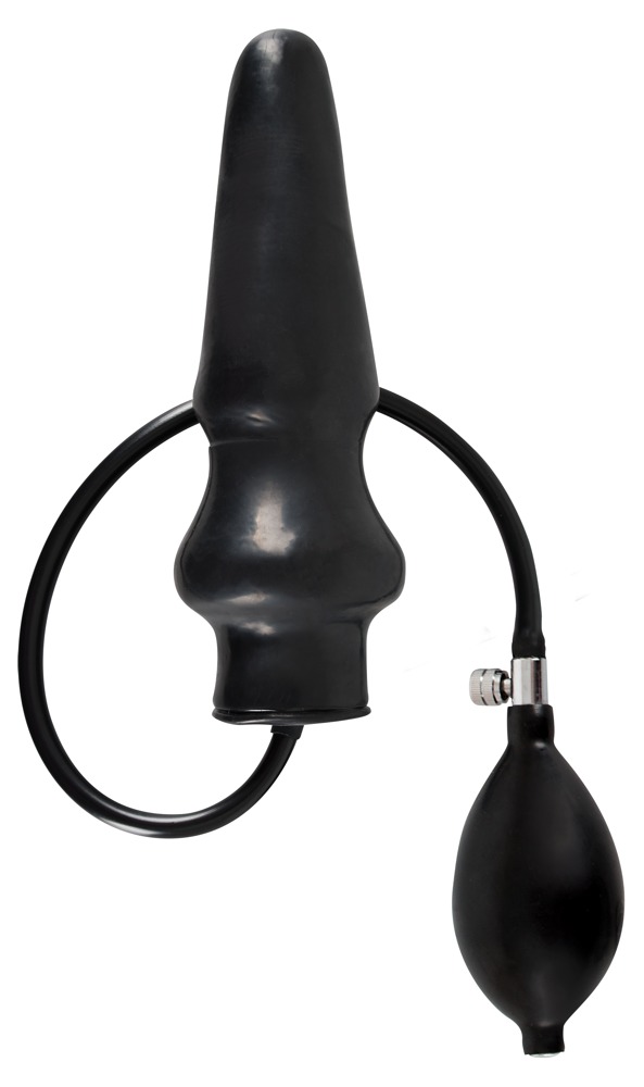 Korek analny lateksowy pompowany 20 cm LateX — zdjęcie 2