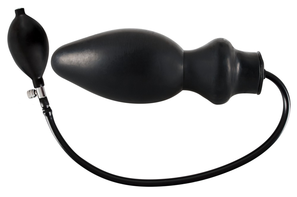 Korek analny lateksowy pompowany 20 cm LateX — zdjęcie 3