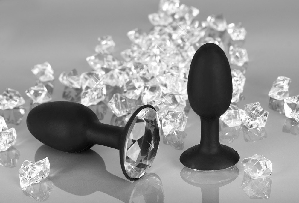 Korek analny silikonowy Diamond 8,5 cm — zdjęcie 4