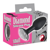 Korek analny silikonowy Diamond 8,5 cm