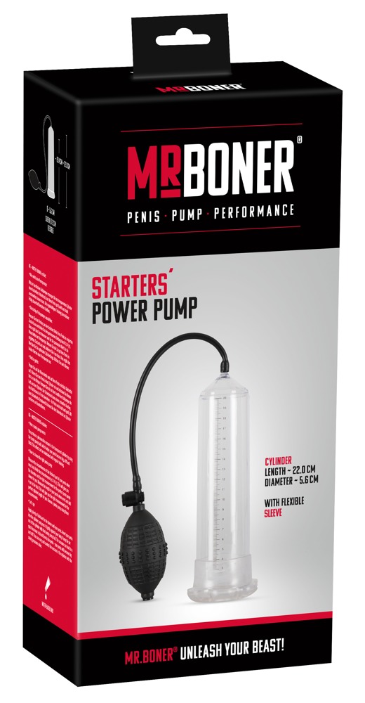 Mister Boner - Pompka do penisa Starters