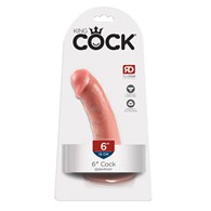 Dildo z przyssawką 17 cm King Cock