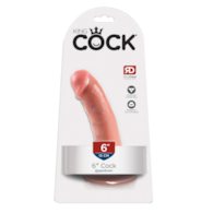 Dildo z przyssawką 17 cm King Cock