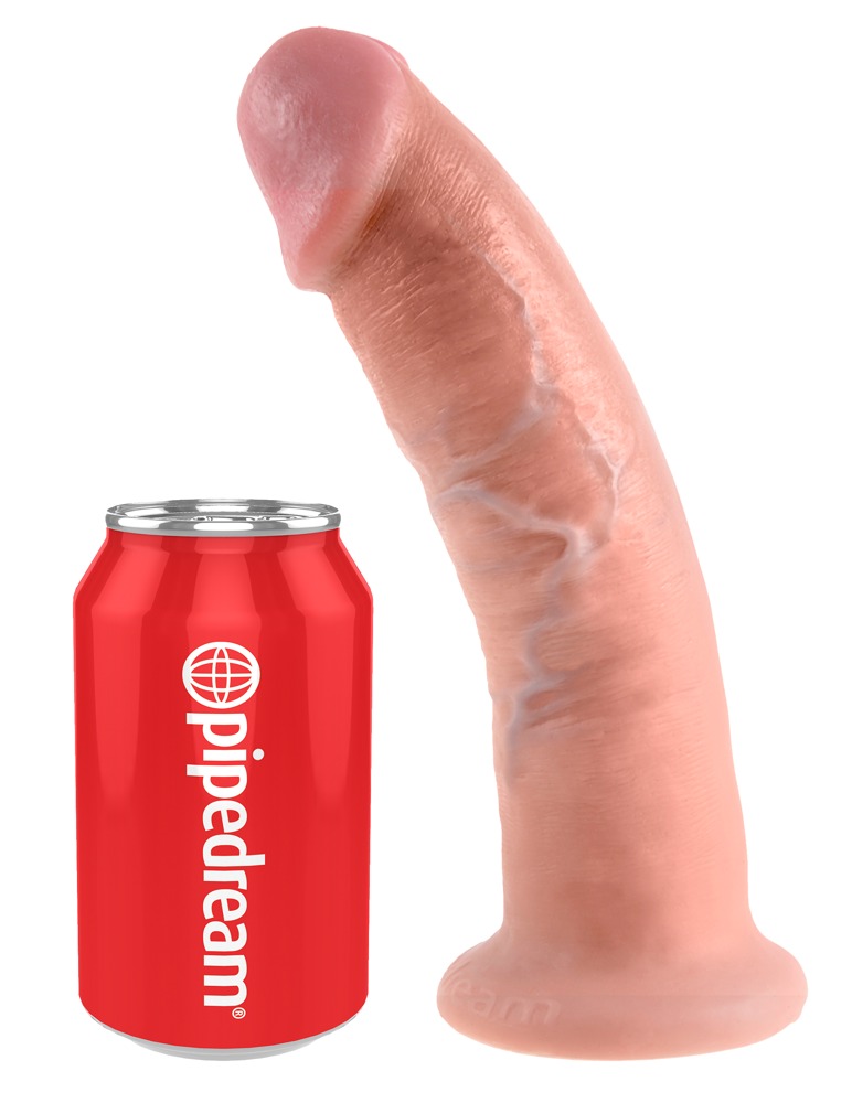 Dildo z przyssawką King Cock 22,9 cm King Cock — zdjęcie 2