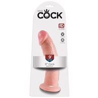 Dildo z przyssawką King Cock 22,9 cm King Cock