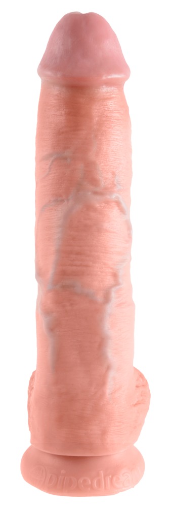Dildo z przyssawką dł. 26 cm King Cock — zdjęcie 3