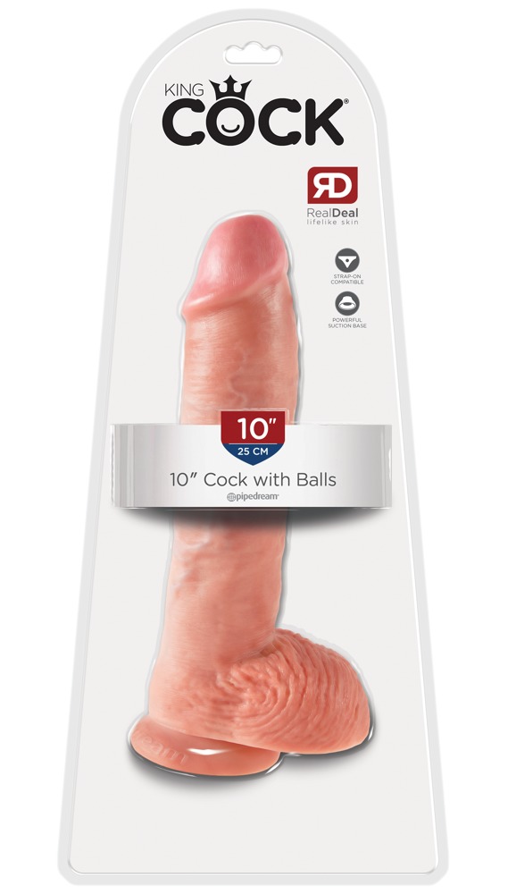 Dildo z przyssawk¹ d³. 26 cm King Cock