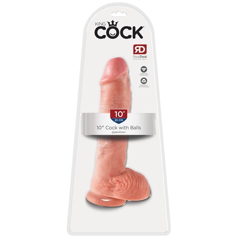 Dildo z przyssawką dł. 26 cm King Cock