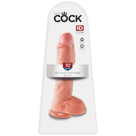 Dildo z przyssawką dł. 26 cm King Cock