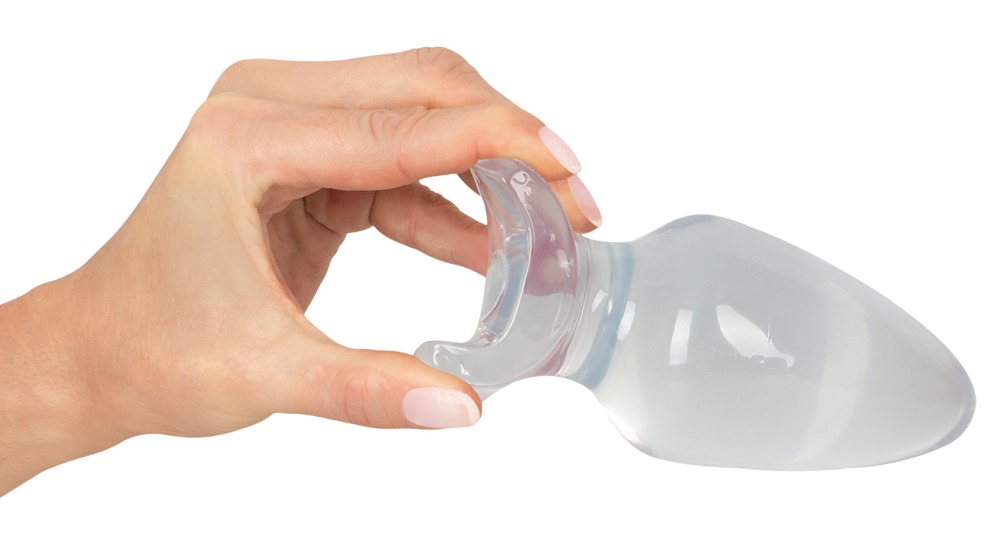 Korek analny 13 cm Crystal Clear — zdjęcie 8