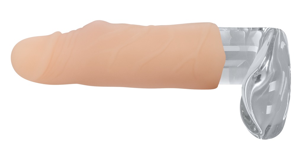 Nakładka na penisa +3cm Nature Skin — zdjęcie 5