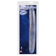 Dildo dwustronne 34 cm Crystal Clear