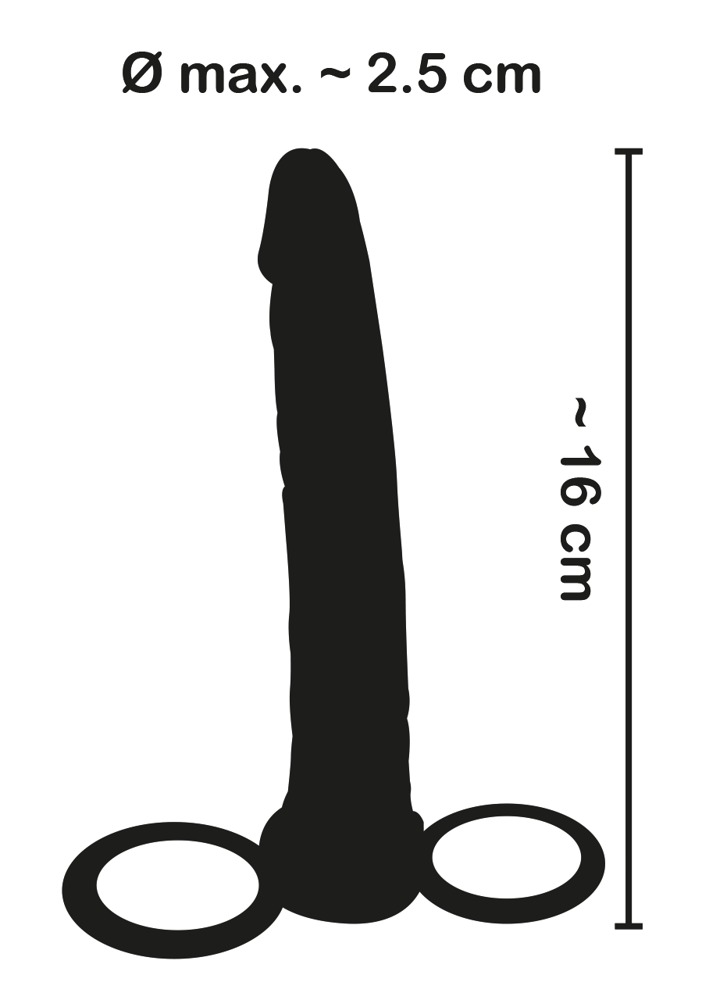 Dildo analne z pierścieniem Anal Special 16 cm — zdjęcie 4