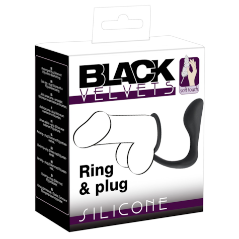 Black Velvets Pierścień + korek