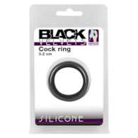 Silikonowy pierścień na penisa Black Velvets 3,2cm