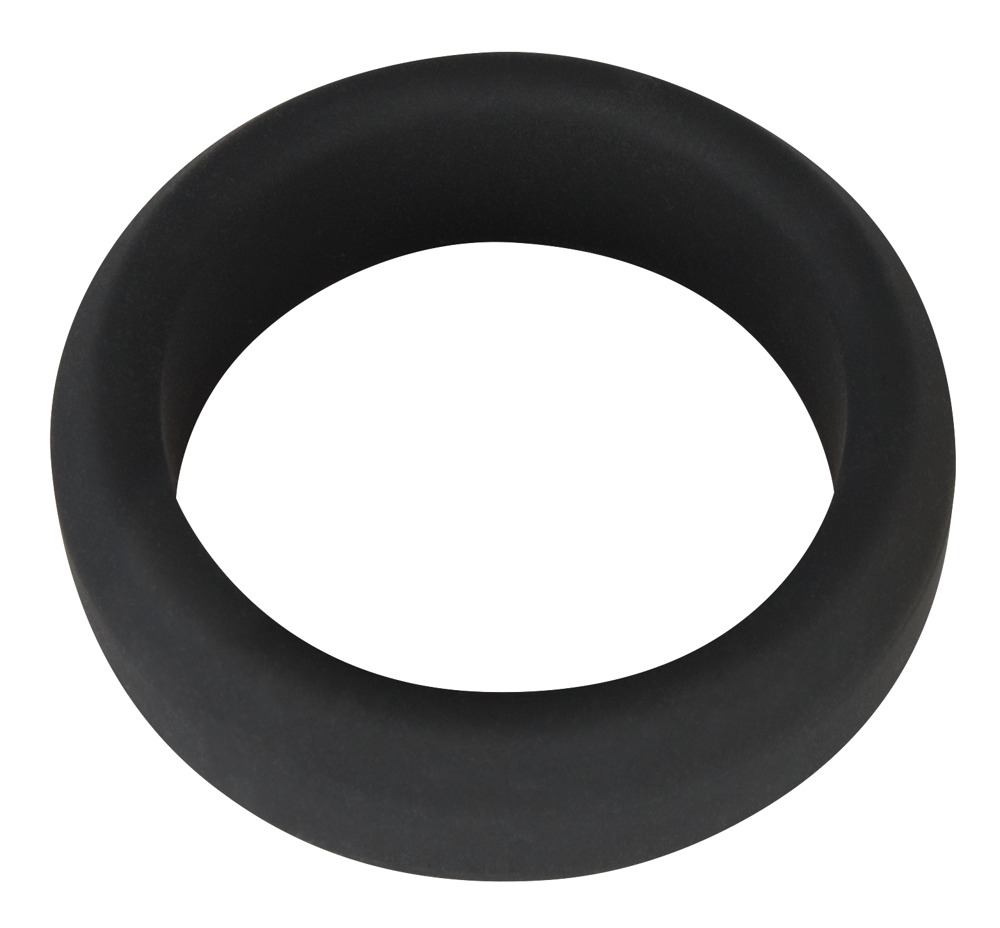 Silikonowy pierścień na penisa Black Velvets 3,8cm — zdjęcie 2