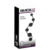 Koraliki analne silikonowe 40 cm Black Velvets