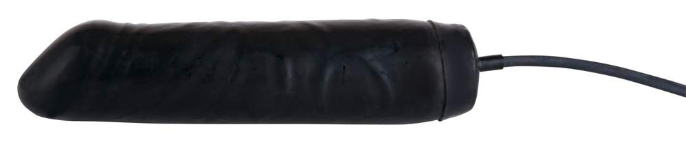 Dildo lateksowe pompowane Black Giant Latex Balloon 31,5 cm — zdjęcie 3
