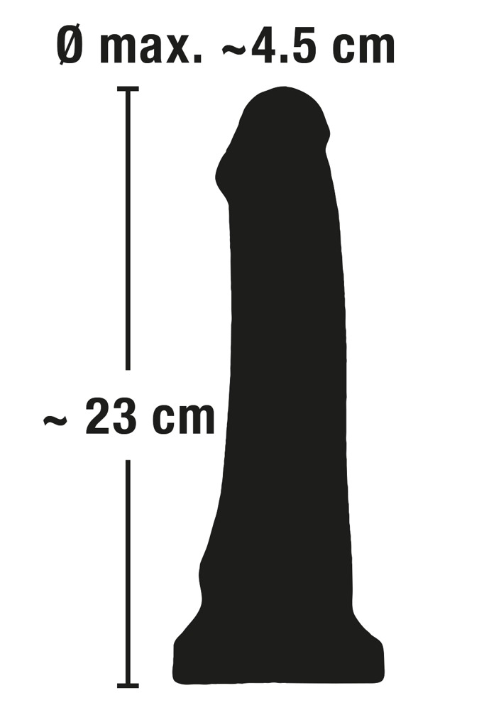 Dildo z przyssawką African Lover 23cm — zdjęcie 5