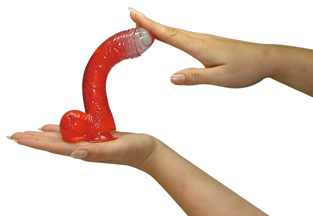 Dildo z przyssawką Jolly Buttcock 17 cm — zdjęcie 3