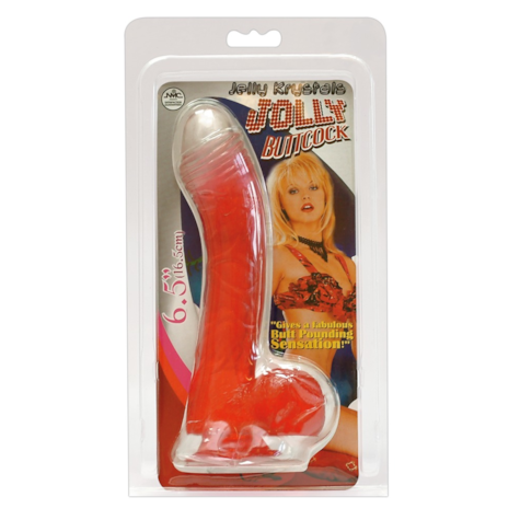Dildo z przyssawką Jolly Buttcock 17 cm