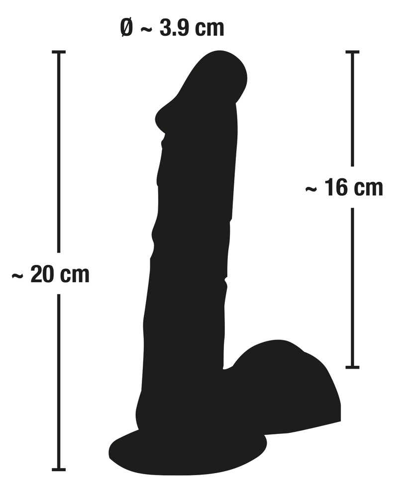 Dildo z przyssawką European Lover 15 cm — zdjęcie 9
