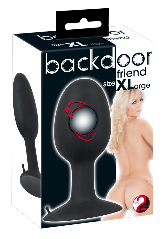 Korek analny silikonowy Backdoor Friend XL 13,5 cm