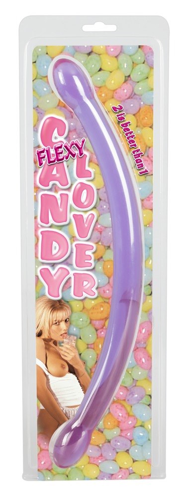 Dildo dwustronne Candy Lover 28 cm