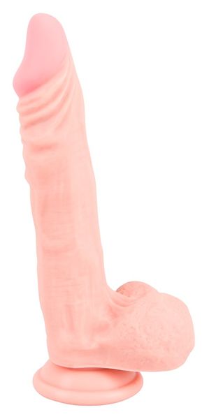 Dildo silikonowe medyczne z przyssawką 21 cm