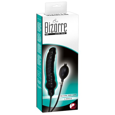 Dildo lateksowe pompowane Blow me up 25 cm