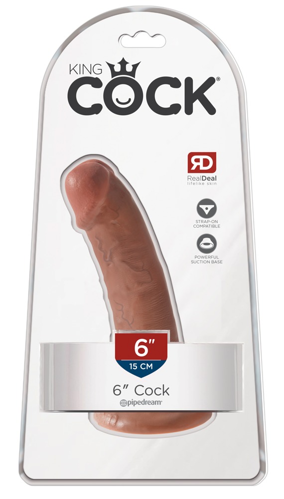 Dildo z przyssawką 15 cm King Cock